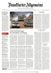 :  Frankfurter Allgemeine Zeitung vom 02 Oktober 2024