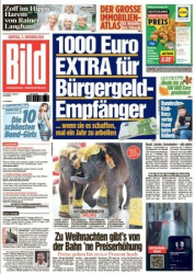 :  Bild Zeitung vom 05 0ktober 2024