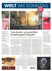 :  Die Welt am Sonntag Frühausgabe vom 05 Oktober 2024