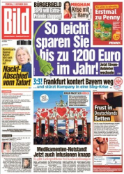 :  Bild Zeitung vom 07 Oktober 2024