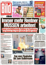 :  Bild Zeitung vom 14 Oktober 2024