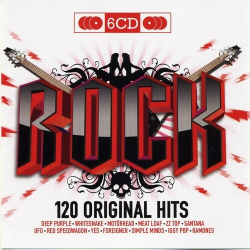 : 120 Original Hits - Rock (6CD) (2009)