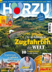 :  HÖRZU Fernsehzeitschrift No 43 vom 18 Oktober 2024