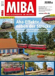 :  MIBA Die Eisenbahn im Modell Magazin November No 11 2024