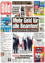 :  Bild Zeitung vom 19 Oktober 2024