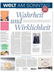 :  Die Welt am Sonntag Frühausgabe vom 19 Oktober 2024