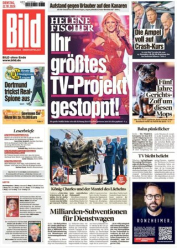 :  Bild Zeitung  vom  22 Oktober 2024