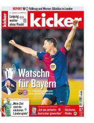 : Kicker Sportmagazin Nr. 87 vom 24.10.2024