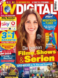 :  TV Digital Fernsehzeitschrift No 23 vom 02 -15 November 2024