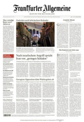 :  Frankfurter Allgemeine Zeitung vom 28 Oktober 2024