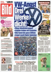 : Bild Zeitung vom 29. Oktober 2024