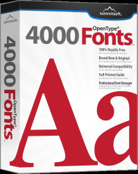 : Summitsoft Creative Fonts 4000 v1.0.0