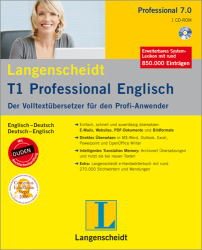 : Langenscheidt T1 7.0 Professional Deutsch-English