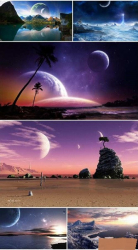 : Sci Fi Landscape Wallpaper (Pack 2)